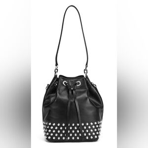 Michael Kors Studded Bucket Shoulder Handbag